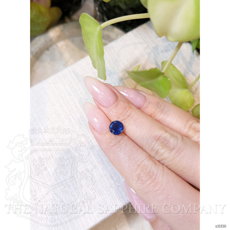 1.89 Ct. Blue Sapphire from Ceylon (Sri Lanka)