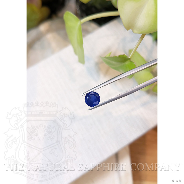 1.89 Ct. Blue Sapphire from Ceylon (Sri Lanka)