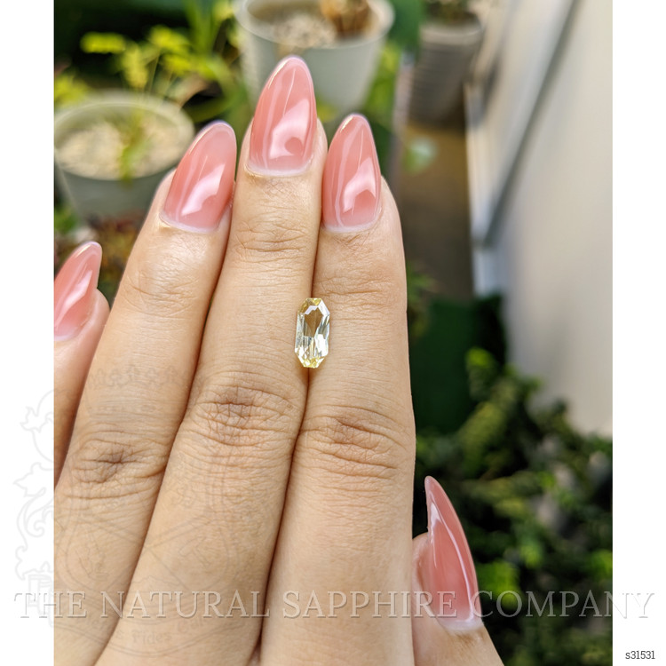 1.09 Ct. Yellow Sapphire from Ceylon (Sri Lanka)