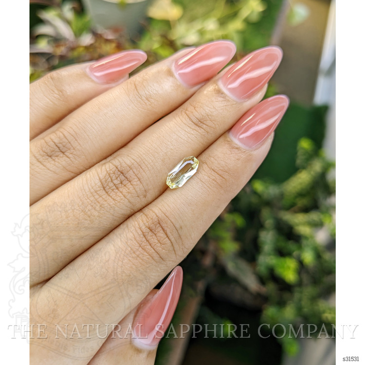 1.09 Ct. Yellow Sapphire from Ceylon (Sri Lanka)