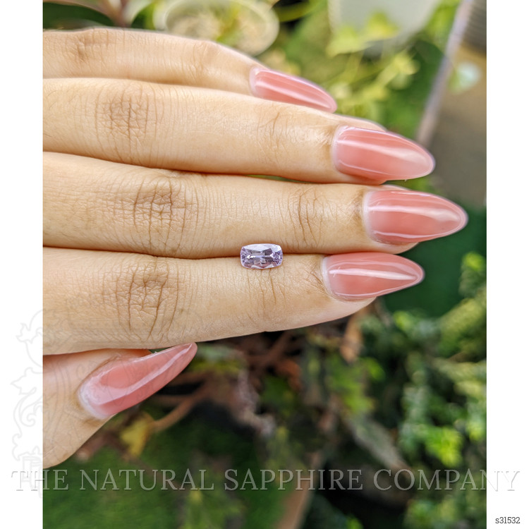 1.05 Ct. Pinkish Purple Sapphire from Ceylon (Sri Lanka)