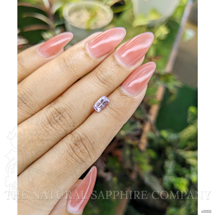 1.05 Ct. Pinkish Purple Sapphire from Ceylon (Sri Lanka)