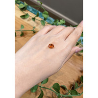 2.68 Ct. Orange Sapphire from Ceylon (Sri Lanka) Life Style