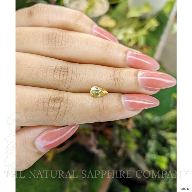 1.12 Ct. Yellow Sapphire from Ceylon (Sri Lanka)