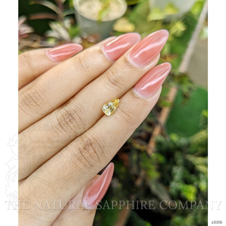 1.12 Ct. Yellow Sapphire from Ceylon (Sri Lanka)