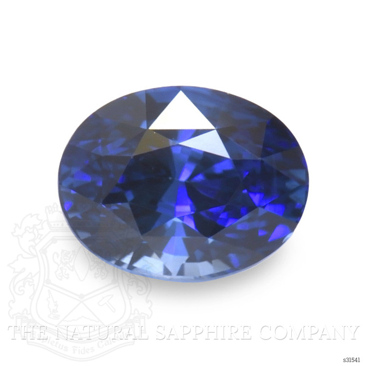 2.04 Ct. Blue Sapphire from Ceylon (Sri Lanka)