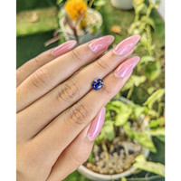 2.04 Ct. Blue Sapphire from Ceylon (Sri Lanka) Life Style