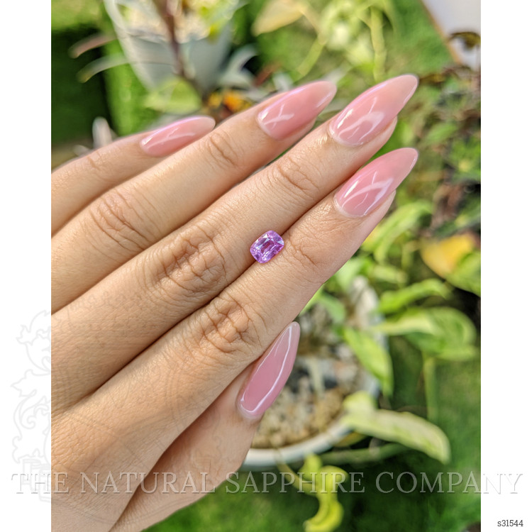 1.14 Ct. Pinkish Purple Sapphire from Ceylon (Sri Lanka)