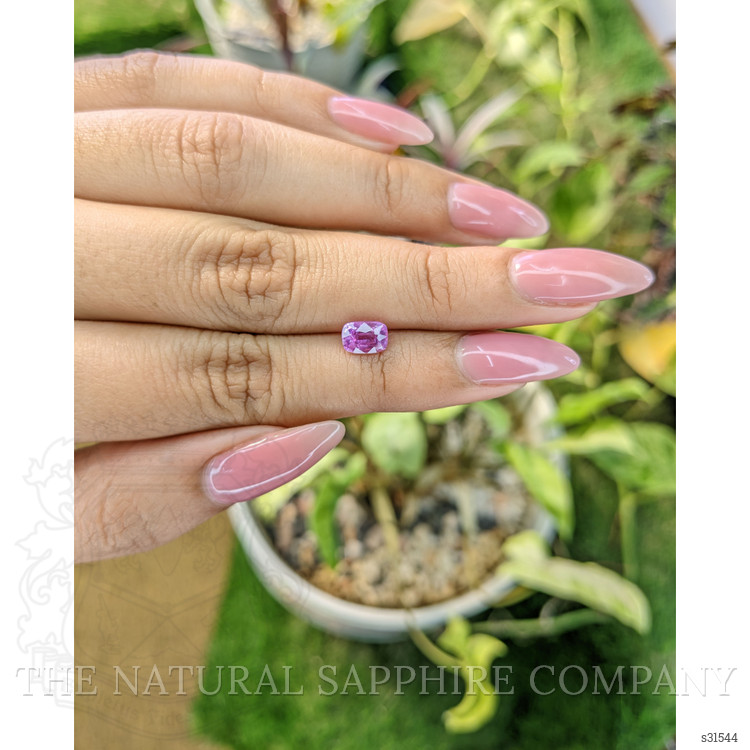 1.14 Ct. Pinkish Purple Sapphire from Ceylon (Sri Lanka)