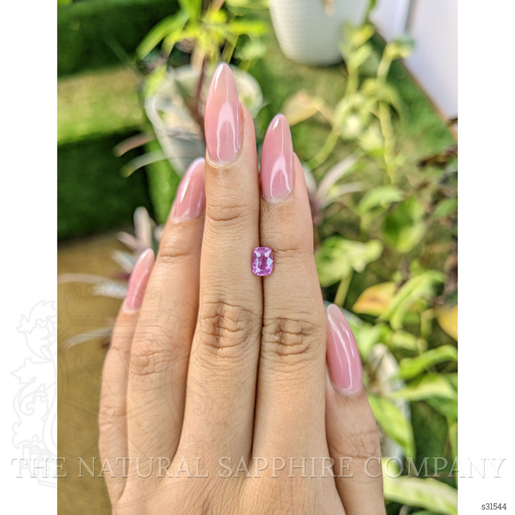 1.14 Ct. Pinkish Purple Sapphire from Ceylon (Sri Lanka)