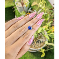2.01 Ct. Blue Sapphire from Ceylon (Sri Lanka) Life Style