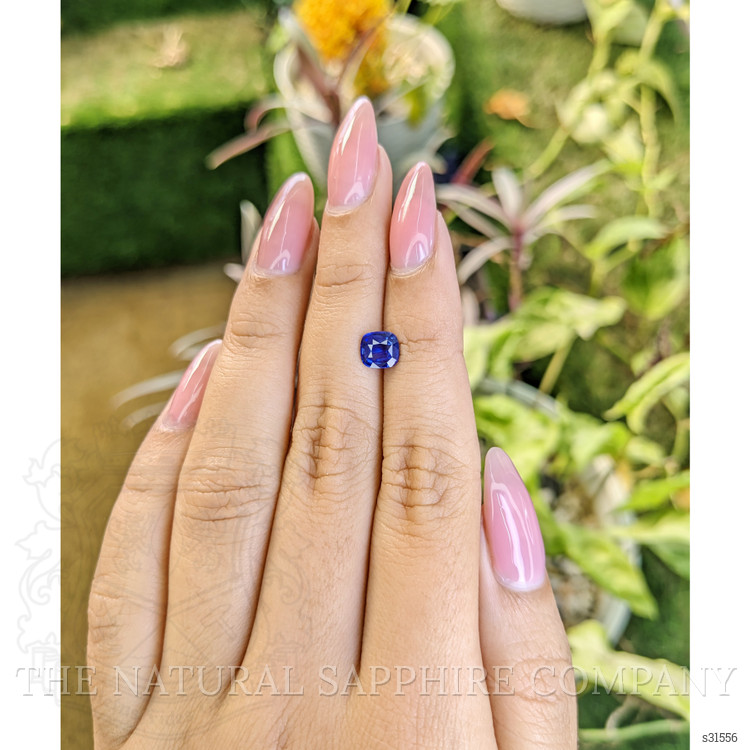 1.13 Ct. Blue Sapphire from Ceylon (Sri Lanka)