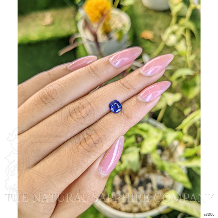 1.13 Ct. Blue Sapphire from Ceylon (Sri Lanka)