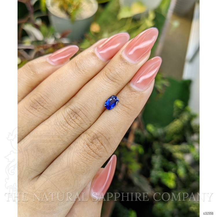 1.09 Ct. Blue Sapphire from Ceylon (Sri Lanka)