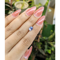 1.10 Ct. Blue Sapphire from Ceylon (Sri Lanka) Life Style