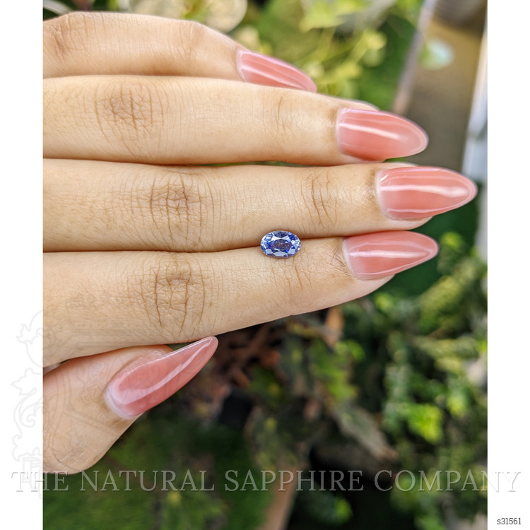 1.08 Ct. Blue Sapphire from Ceylon (Sri Lanka)
