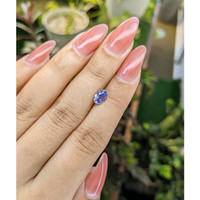 1.08 Ct. Blue Sapphire from Ceylon (Sri Lanka) Life Style
