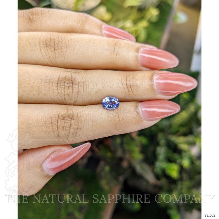 1.12 Ct. Blue Sapphire from Ceylon (Sri Lanka)