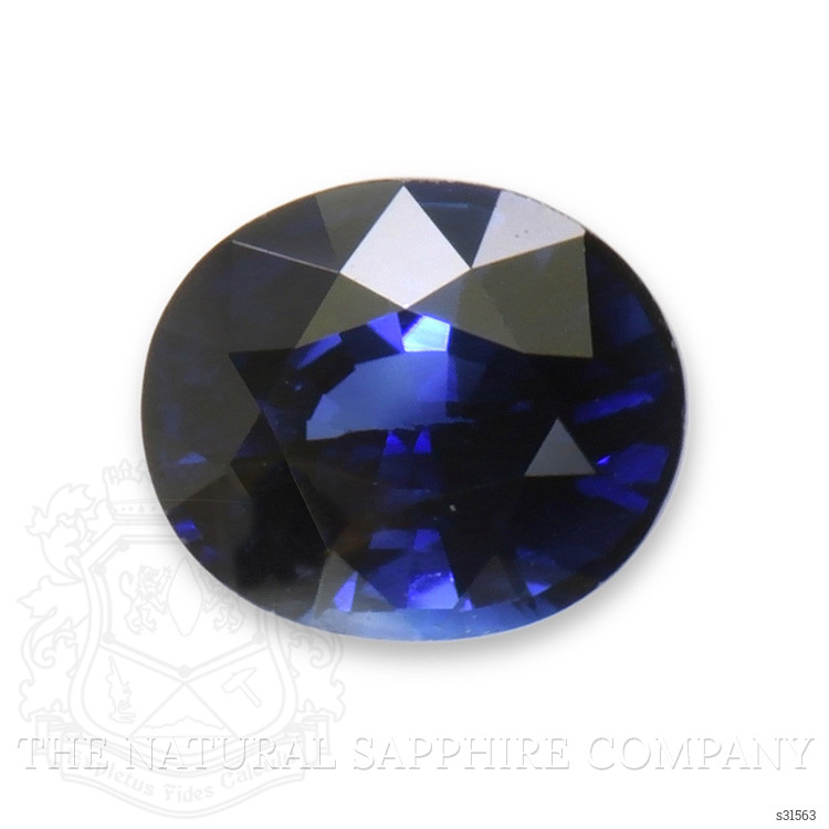 0.99 Ct. Blue Sapphire from Ceylon (Sri Lanka)