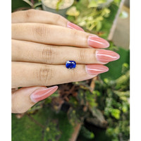 2.13 Ct. Blue Sapphire from Ceylon (Sri Lanka) Life Style