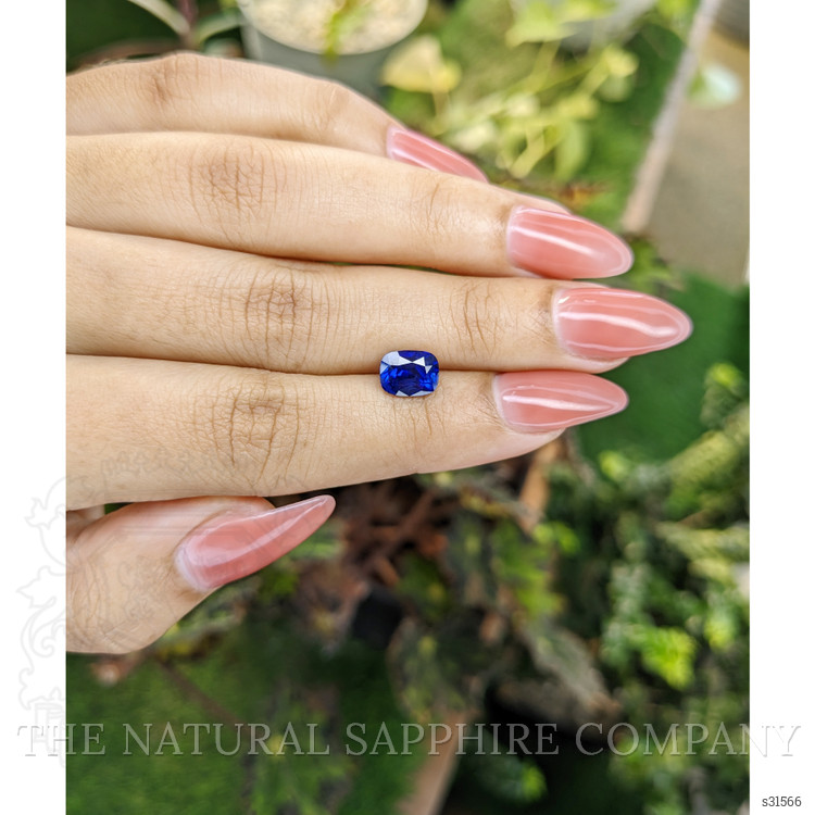 2.13 Ct. Blue Sapphire from Ceylon (Sri Lanka)