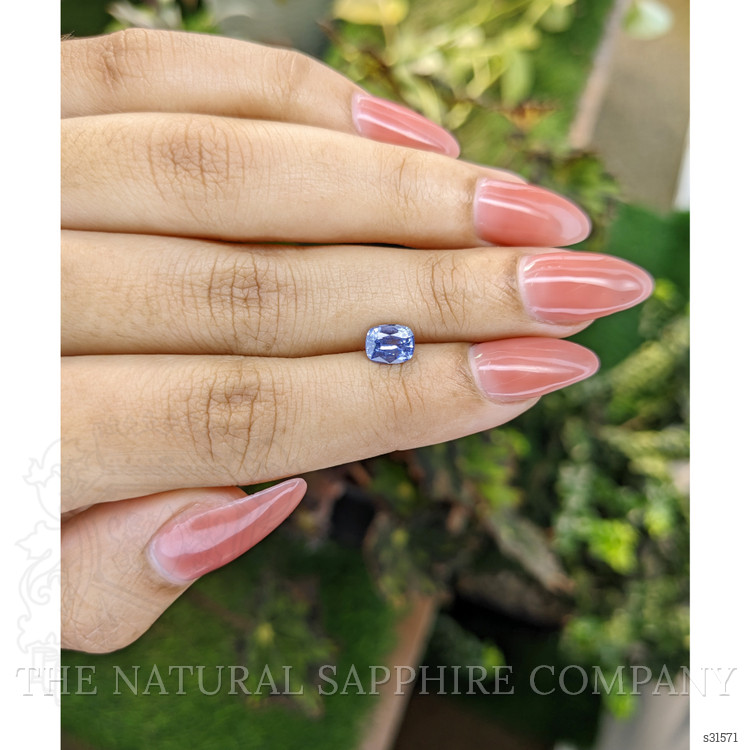1.03 Ct. Blue Sapphire from Ceylon (Sri Lanka)