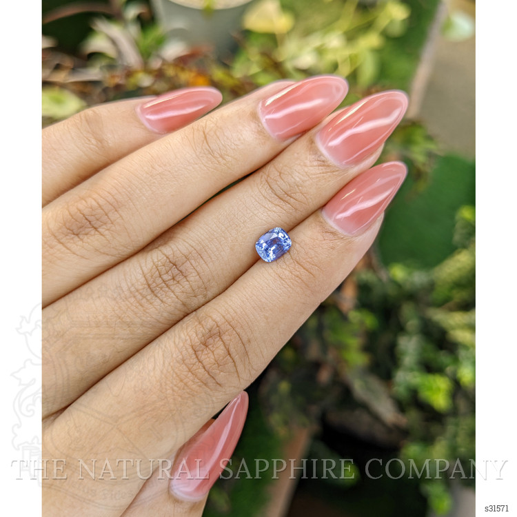 1.03 Ct. Blue Sapphire from Ceylon (Sri Lanka)