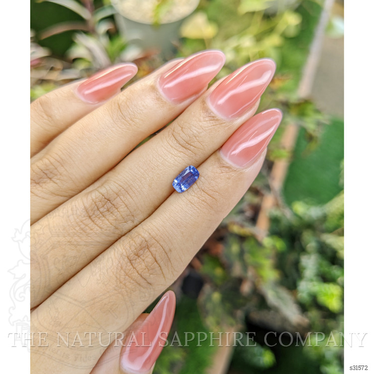 1.03 Ct. Blue Sapphire from Ceylon (Sri Lanka)