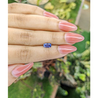 1.03 Ct. Blue Sapphire from Ceylon (Sri Lanka) Life Style