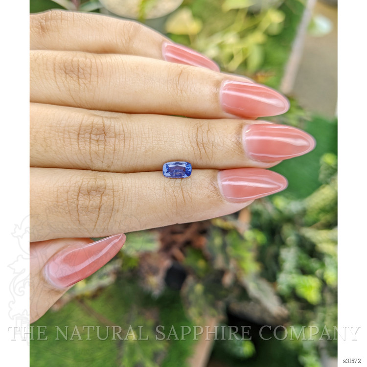 1.03 Ct. Blue Sapphire from Ceylon (Sri Lanka)