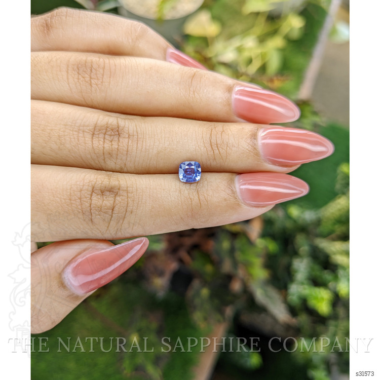 0.97 Ct. Blue Sapphire from Ceylon (Sri Lanka)
