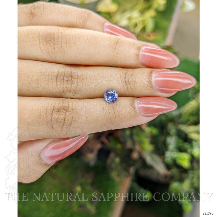 1.01 Ct. Blue Sapphire from Ceylon (Sri Lanka)