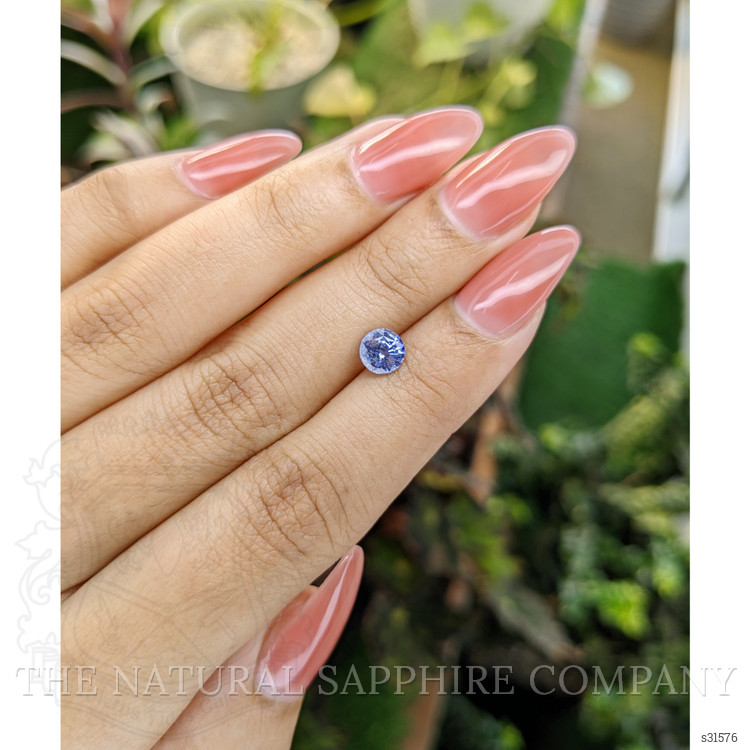 1.01 Ct. Blue Sapphire from Ceylon (Sri Lanka)