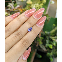 0.90 Ct. Purple Sapphire from Ceylon (Sri Lanka) Life Style