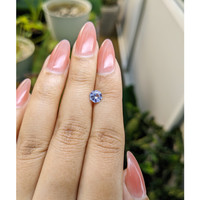 0.81 Ct. Blue Sapphire from Ceylon (Sri Lanka) Life Style