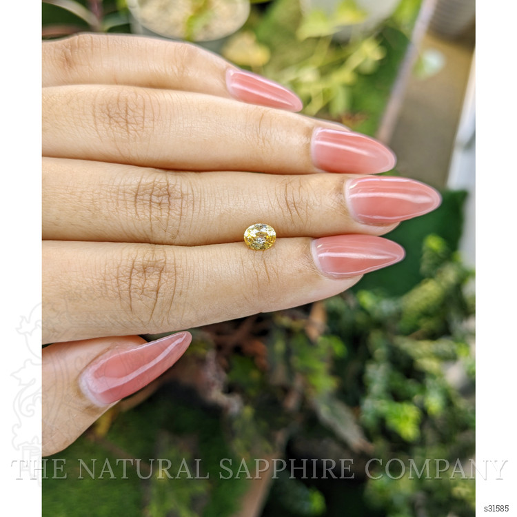 1.01 Ct. Yellow Sapphire from Ceylon (Sri Lanka)