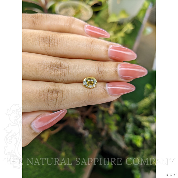 2.20 Ct. Yellow Sapphire from Ceylon (Sri Lanka)