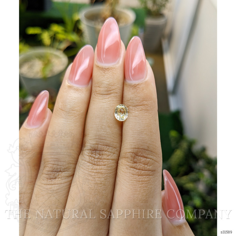 1.04 Ct. Yellow Sapphire from Ceylon (Sri Lanka)