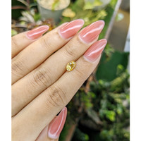 1.11 Ct. Orangish Yellow Sapphire from Ceylon (Sri Lanka) Life Style