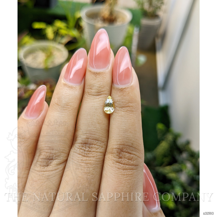 1.09 Ct. Yellow Sapphire from Ceylon (Sri Lanka)