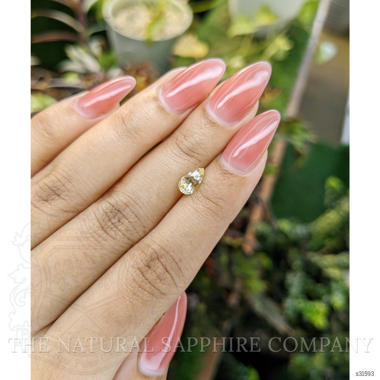 1.09 Ct. Yellow Sapphire from Ceylon (Sri Lanka)