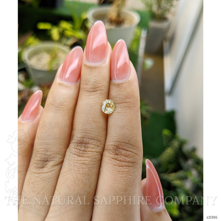 1.00 Ct. Yellow Sapphire from Ceylon (Sri Lanka)
