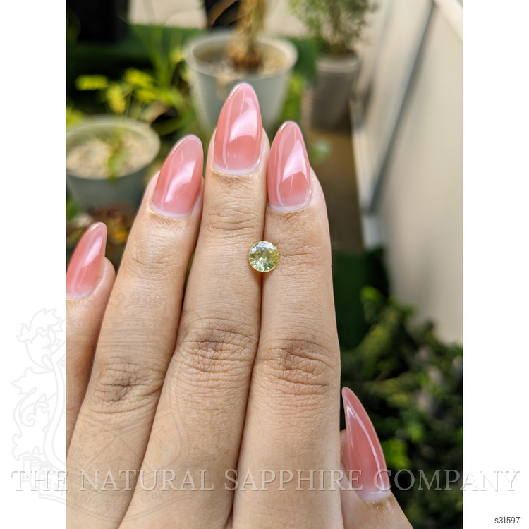 0.94 Ct. Yellow Sapphire from Ceylon (Sri Lanka)