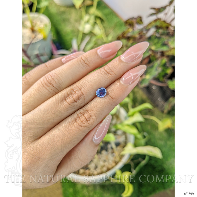 1.14 Ct. Blue Sapphire from Ceylon (Sri Lanka)