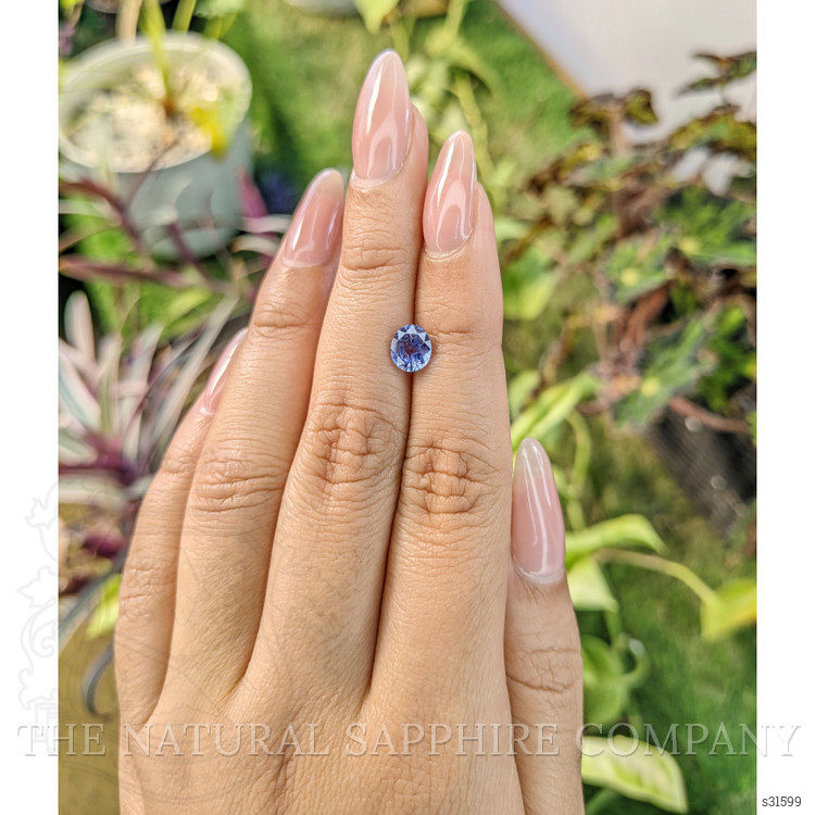 1.14 Ct. Blue Sapphire from Ceylon (Sri Lanka)