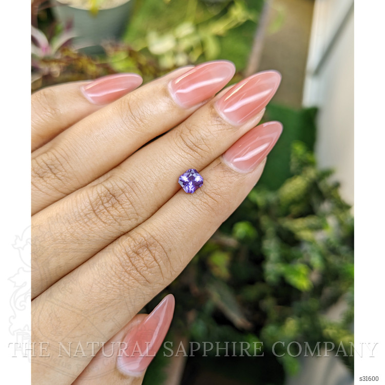 1.03 Ct. Purple Sapphire from Ceylon (Sri Lanka)