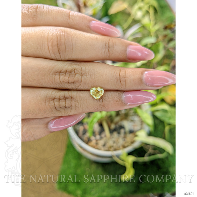 1.47 Ct. Yellow Sapphire from Ceylon (Sri Lanka)