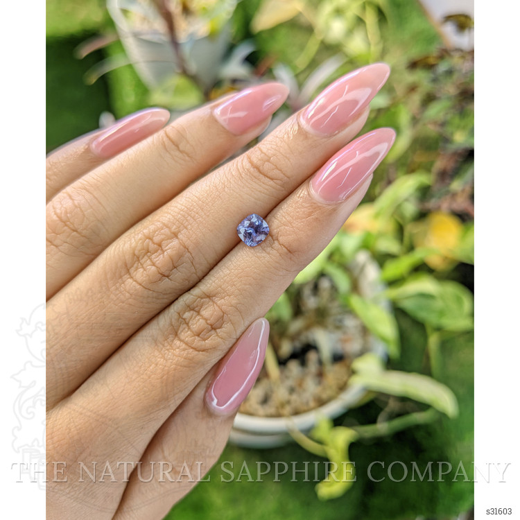 1.02 Ct. Violet Sapphire from Ceylon (Sri Lanka)
