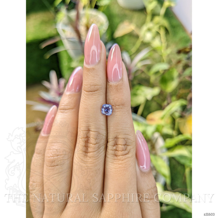 1.02 Ct. Violet Sapphire from Ceylon (Sri Lanka)