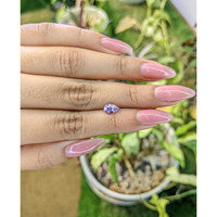 1.16 Ct. Pinkish Purple Sapphire from Ceylon (Sri Lanka) Life Style
